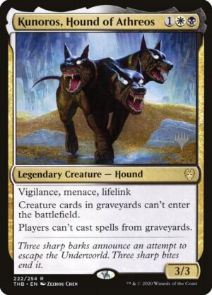 Kunoros, Hound of Athreos - 222: Promo Pack: Theros Beyond Death