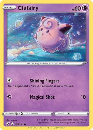 Clefairy - 074/192: SWSH02: Rebel Clash