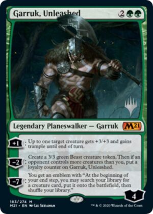 Garruk, Unleashed - 183: Promo Pack: Core Set 2021