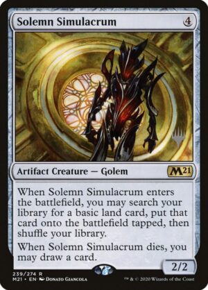 Solemn Simulacrum - 239: Promo Pack: Core Set 2021