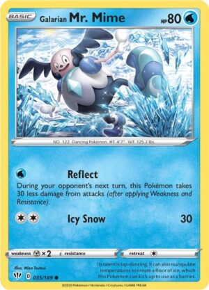Galarian Mr. Mime - 035/189: SWSH03: Darkness Ablaze