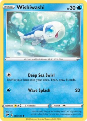 Wishiwashi - 050/189: SWSH03: Darkness Ablaze