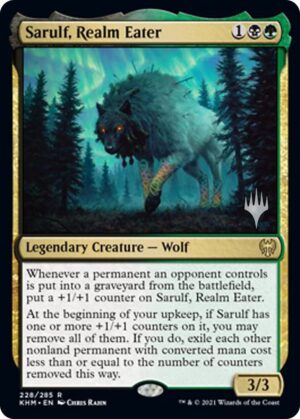 Sarulf, Realm Eater - 228: Promo Pack: Kaldheim