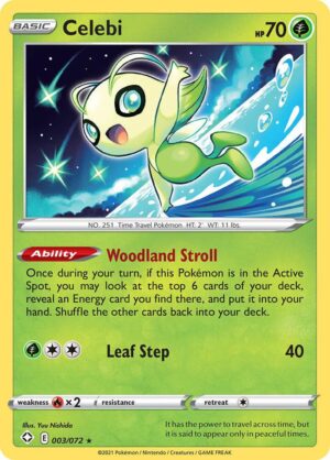 Celebi - 003/072: Shining Fates