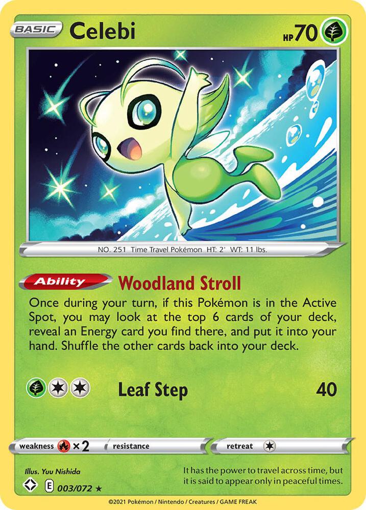 Celebi - 003/072: Shining Fates