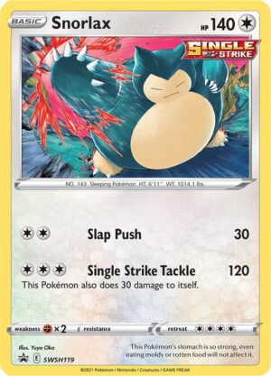 Snorlax - SWSH119 - SWSH119: SWSH: Sword & Shield Promo Cards