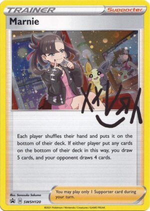 Marnie - SWSH120 - SWSH120: SWSH: Sword & Shield Promo Cards