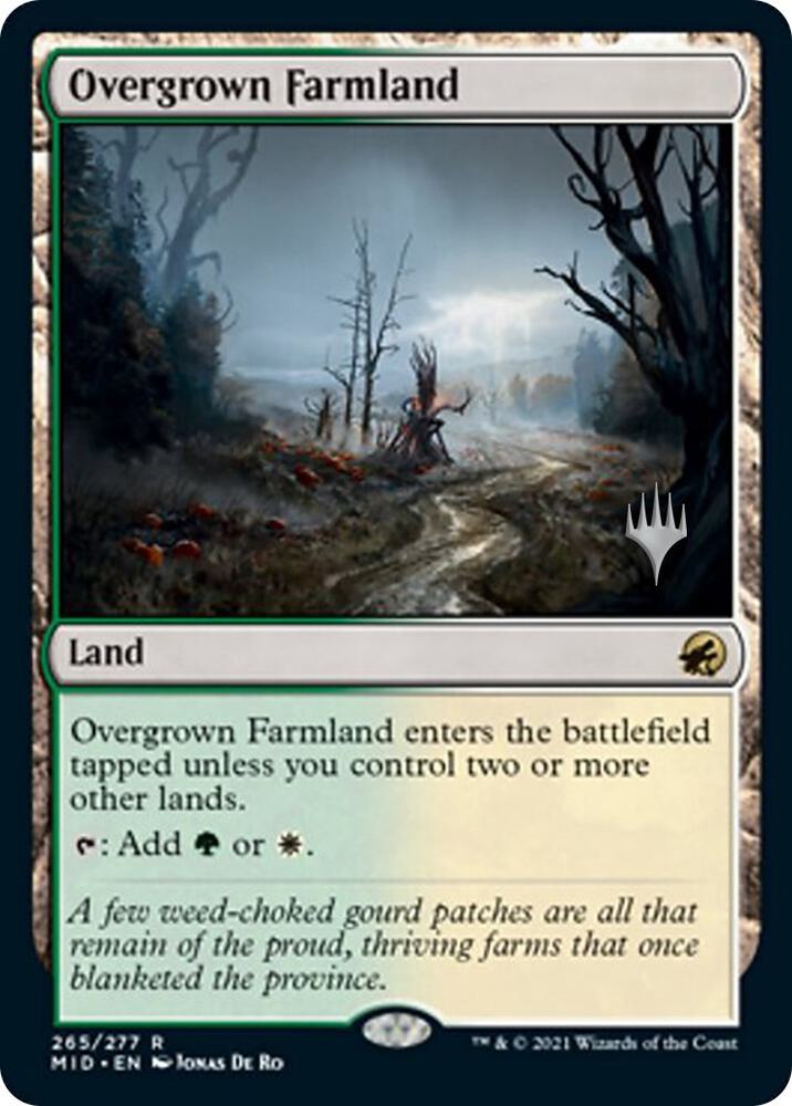 Overgrown Farmland - 265: Promo Pack: Innistrad: Midnight Hunt