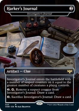 Harker's Journal - Investigator's Journal - 345: Innistrad: Crimson Vow