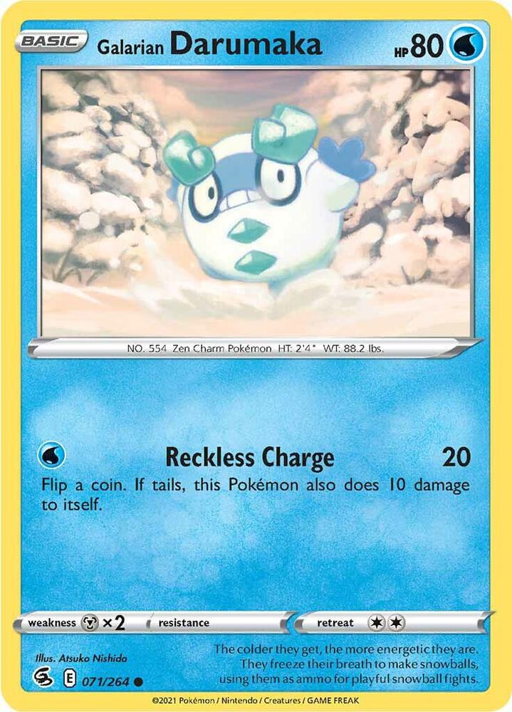 Galarian Darumaka - 071/264: SWSH08: Fusion Strike