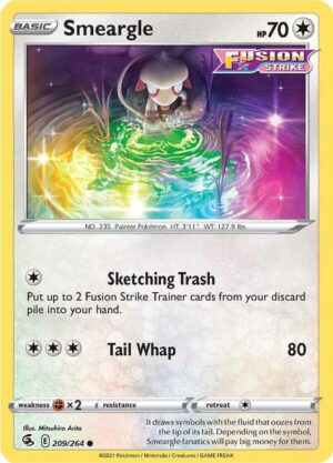 Smeargle - 209/264: SWSH08: Fusion Strike