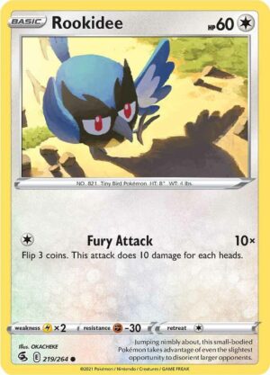 Rookidee - 219/264: SWSH08: Fusion Strike