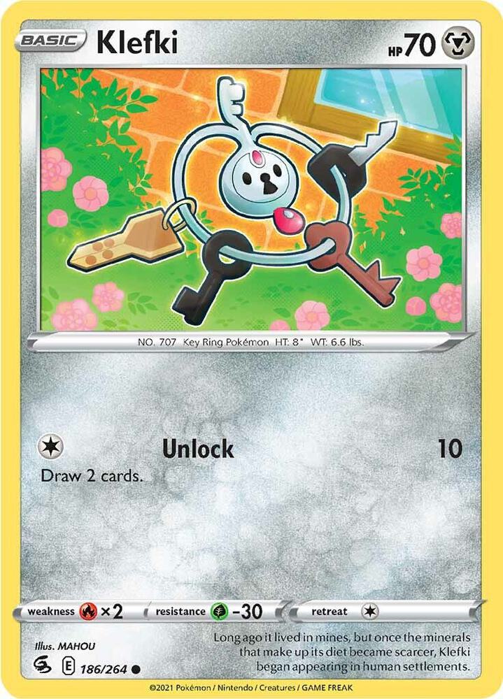 Klefki - 186/264: SWSH08: Fusion Strike