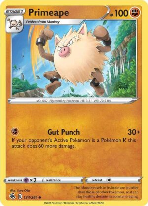 Primeape - 134/264: SWSH08: Fusion Strike