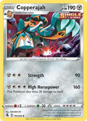 Copperajah - 192/264: SWSH08: Fusion Strike