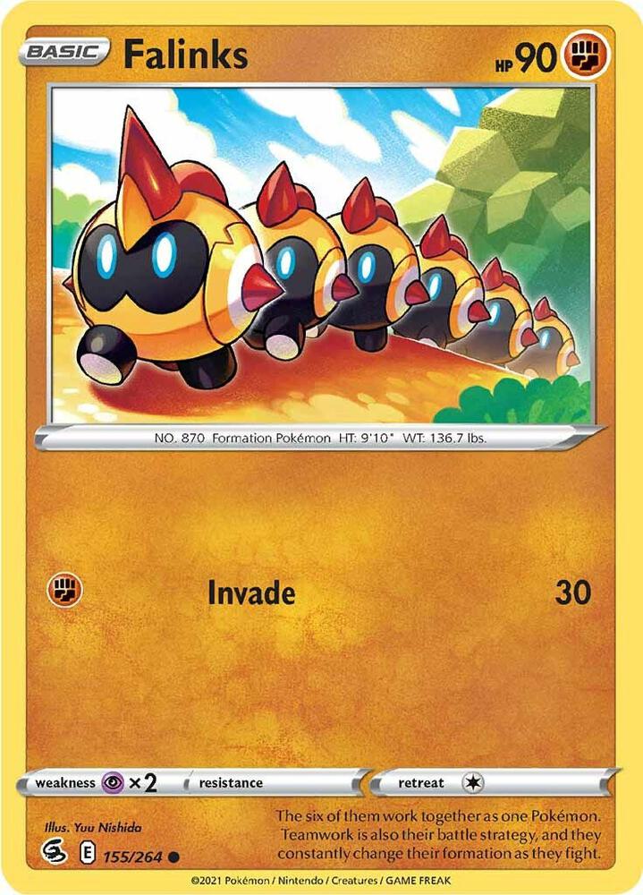 Falinks (155) - 155/264: SWSH08: Fusion Strike
