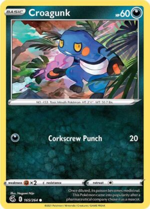 Croagunk - 165/264: SWSH08: Fusion Strike