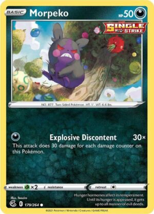 Morpeko (179) - 179/264: SWSH08: Fusion Strike