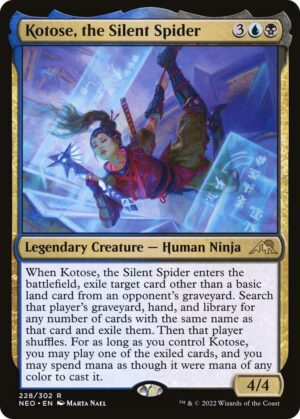 Kotose, the Silent Spider - 228: Kamigawa: Neon Dynasty