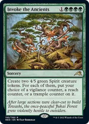 Invoke the Ancients - 193: Promo Pack: Kamigawa: Neon Dynasty