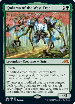 Kodama of the West Tree - 199: Promo Pack: Kamigawa: Neon Dynasty