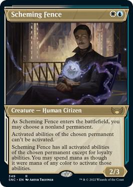 Scheming Fence (Showcase) - 349: Streets of New Capenna