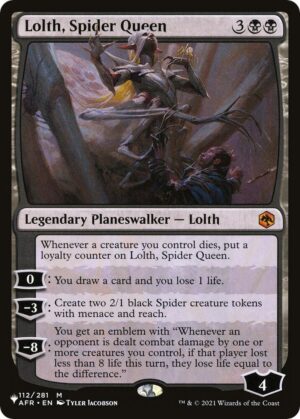 Lolth, Spider Queen - 112/281: The List Reprints