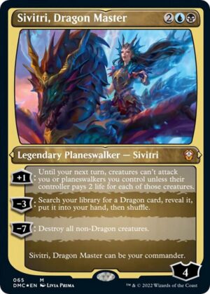 Sivitri, Dragon Master (Foil Etched) - 65: Commander: Dominaria United