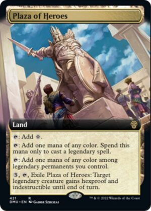 Plaza of Heroes (Extended Art) - 421: Dominaria United