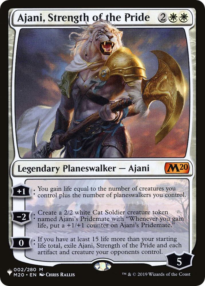 Ajani, Strength of the Pride - 002/280: The List Reprints