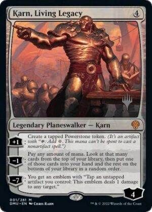 Karn, Living Legacy - 1: Promo Pack: Dominaria United