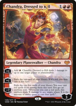 Chandra, Dressed to Kill - 149: Promo Pack: Dominaria United