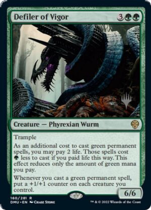 Defiler of Vigor - 160: Promo Pack: Dominaria United