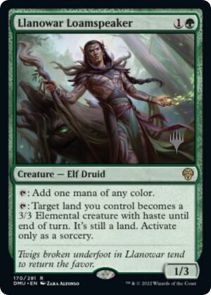 Llanowar Loamspeaker - 170: Promo Pack: Dominaria United