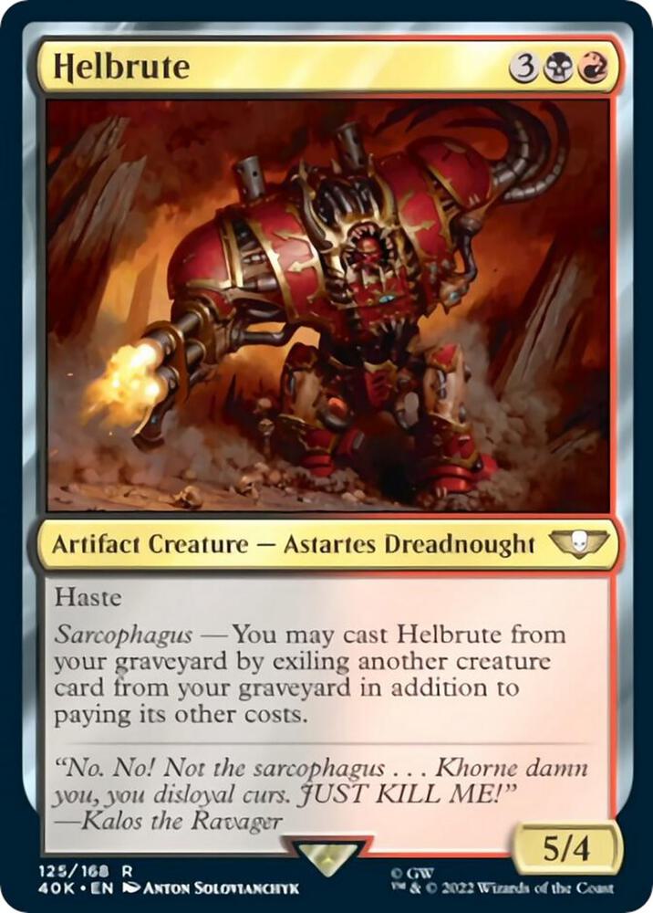 Helbrute - 125: Universes Beyond: Warhammer 40,000