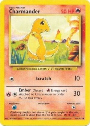 Charmander - 046/102: Base Set