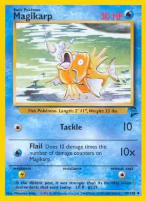 Magikarp - 050/130: Base Set 2