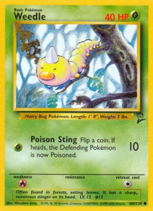 Weedle - 100/130: Base Set 2
