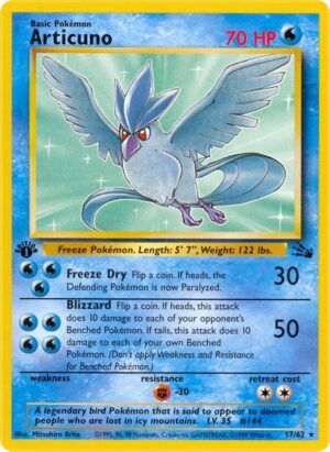 Articuno (17) - 17/62: Fossil (LP)