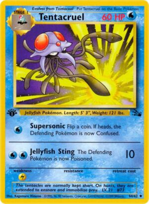 Tentacruel - 44/62: Fossil (LP)