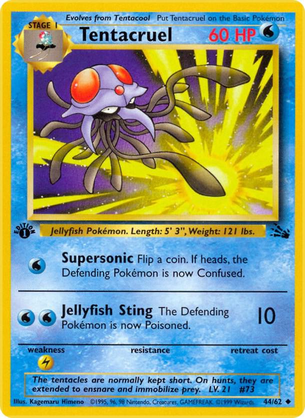 Tentacruel - 44/62: Fossil (LP)