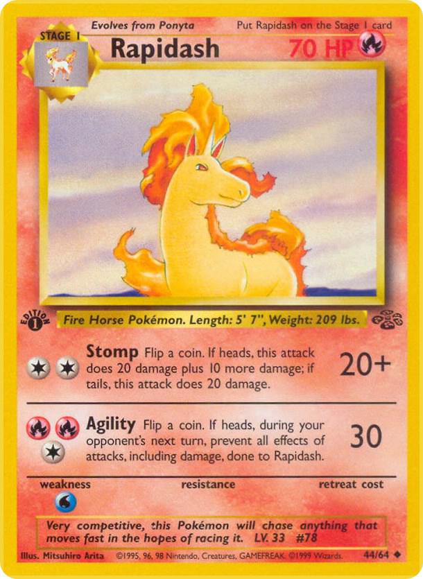 Rapidash - 44/64: Jungle