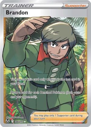 Brandon (Full Art) - 188/195: SWSH12: Silver Tempest