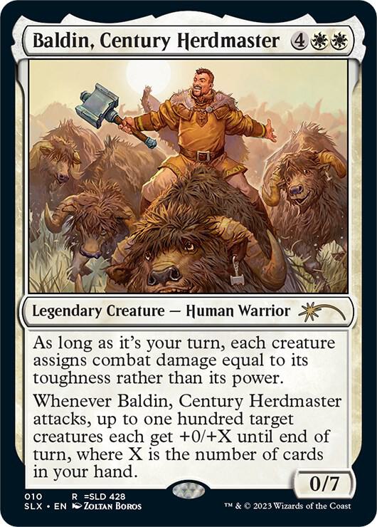 Baldin, Century Herdmaster - 10: SLX Cards