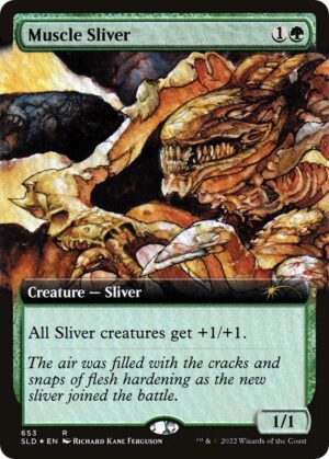 Muscle Sliver (Extended Art) - 653: Secret Lair Drop Series