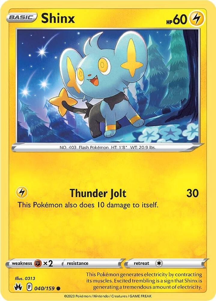 Shinx (40) - 040/159: SWSH: Crown Zenith