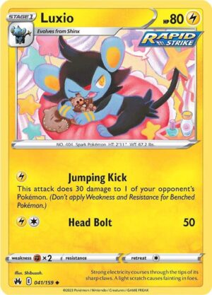 Luxio (41) - 041/159: SWSH: Crown Zenith