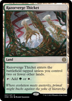 Razorverge Thicket - 257: Phyrexia: All Will Be One