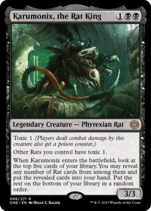 Karumonix, the Rat King - 98: Phyrexia: All Will Be One
