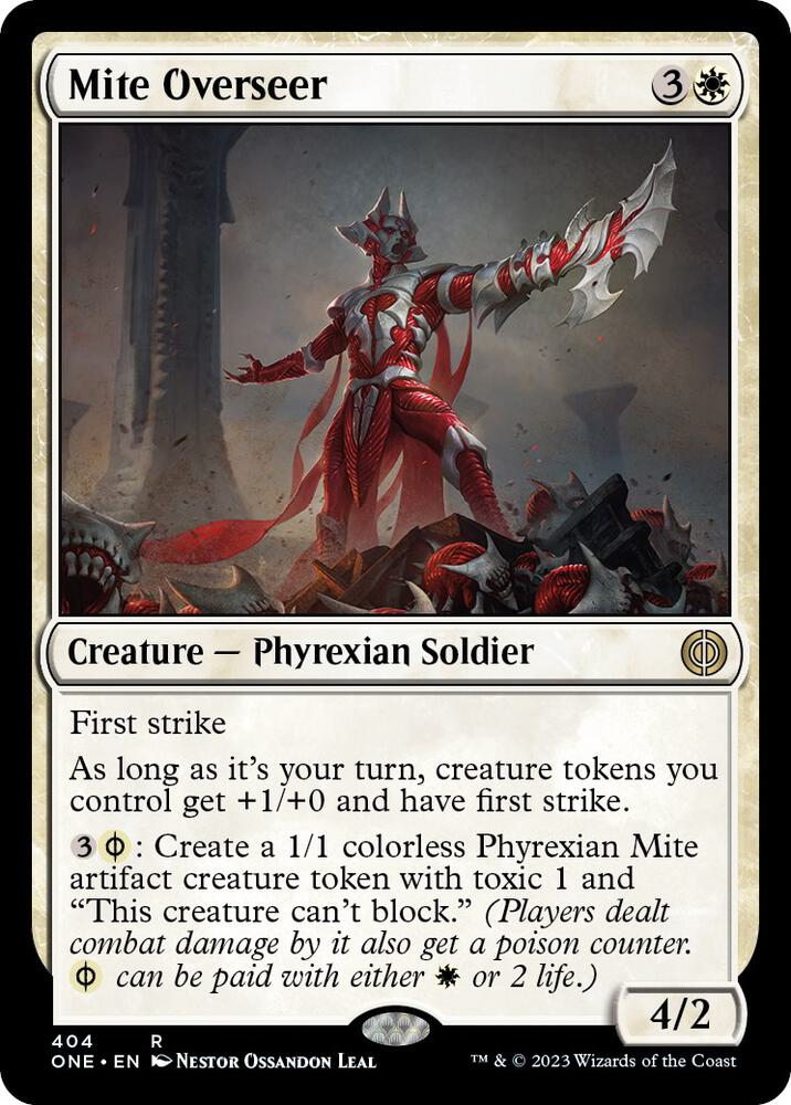 Mite Overseer - 404: Phyrexia: All Will Be One